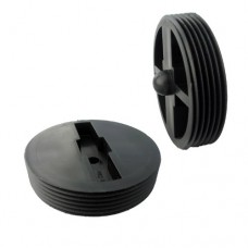LASCO 33-3294 Countersunk Slotted ABS Black Plastic Cleanout Plug  3-Inch - B00HYXQXP2